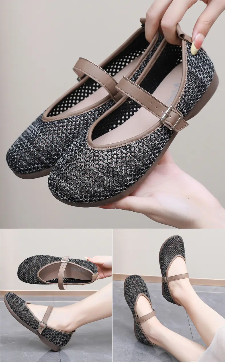 Women Fly Woven Mesh Mary Jane Shoes 2025 — feature 24