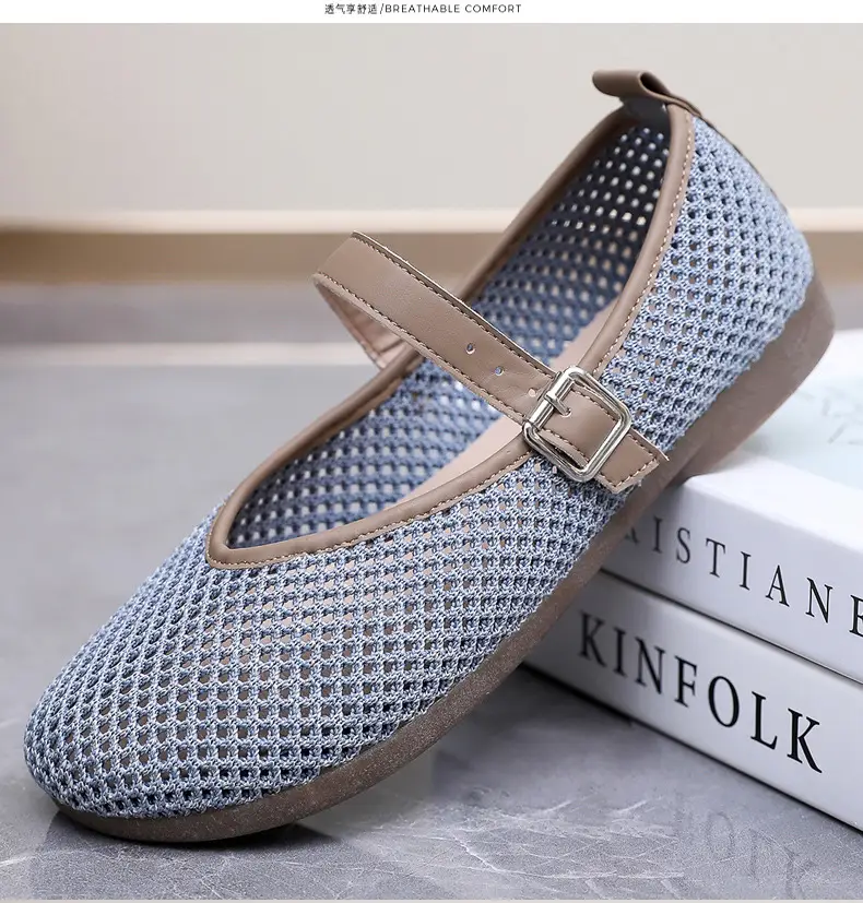 Women Fly Woven Mesh Mary Jane Shoes 2025 — feature 32