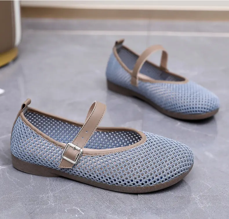 Women Fly Woven Mesh Mary Jane Shoes 2025 — feature 34