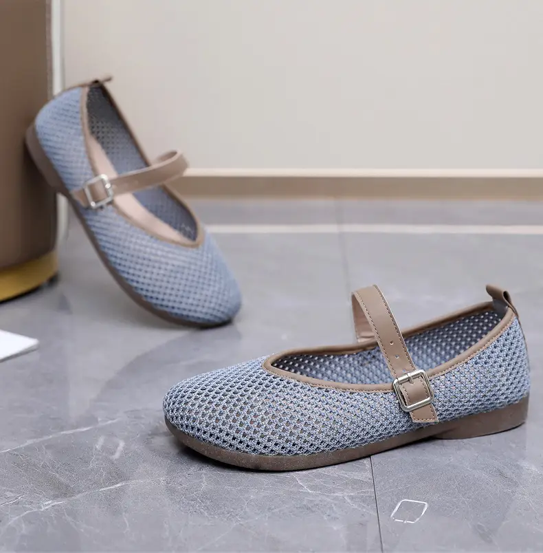 Women Fly Woven Mesh Mary Jane Shoes 2025 — feature 35
