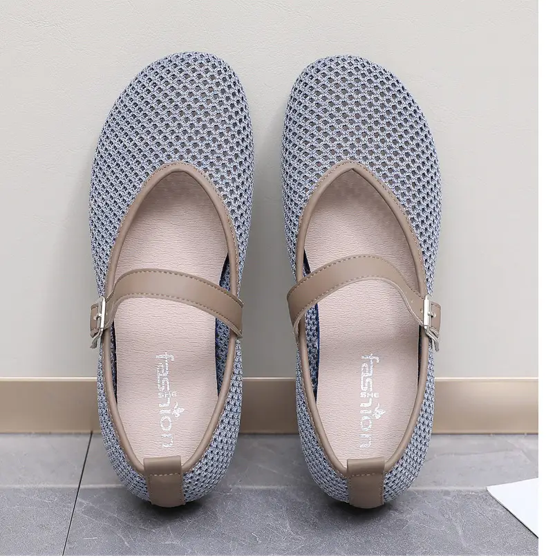 Women Fly Woven Mesh Mary Jane Shoes 2025 — feature 36