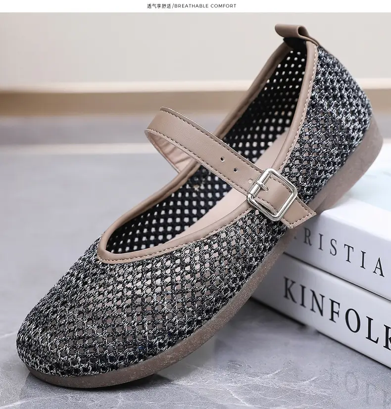 Women Fly Woven Mesh Mary Jane Shoes 2025 — feature 37