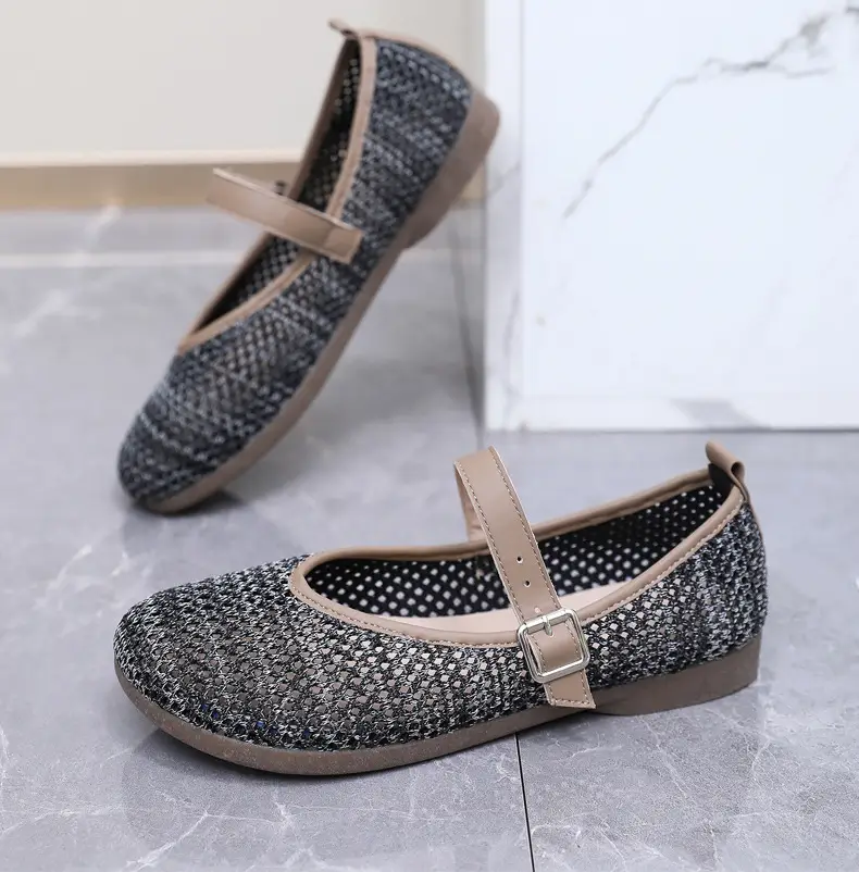 Women Fly Woven Mesh Mary Jane Shoes 2025 — feature 39