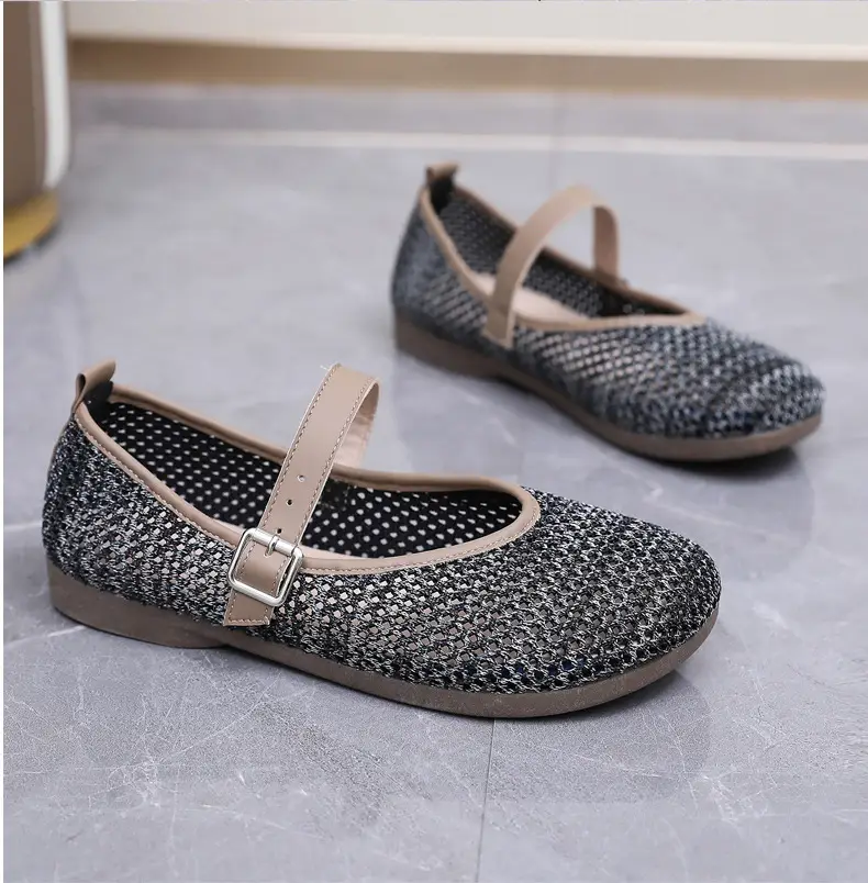 Women Fly Woven Mesh Mary Jane Shoes 2025 — feature 40