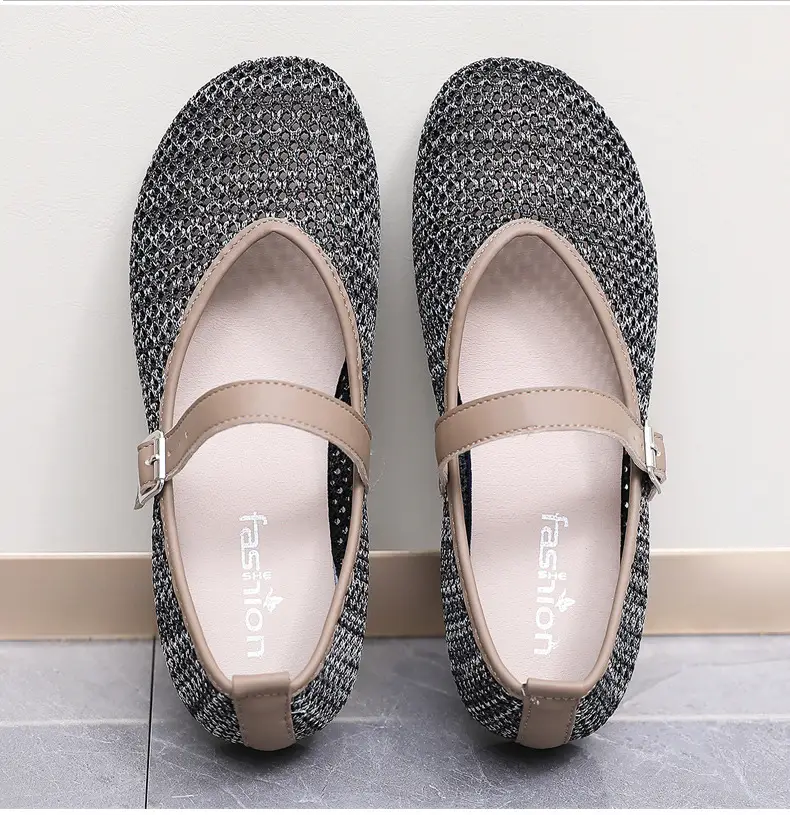 Women Fly Woven Mesh Mary Jane Shoes 2025 — feature 41