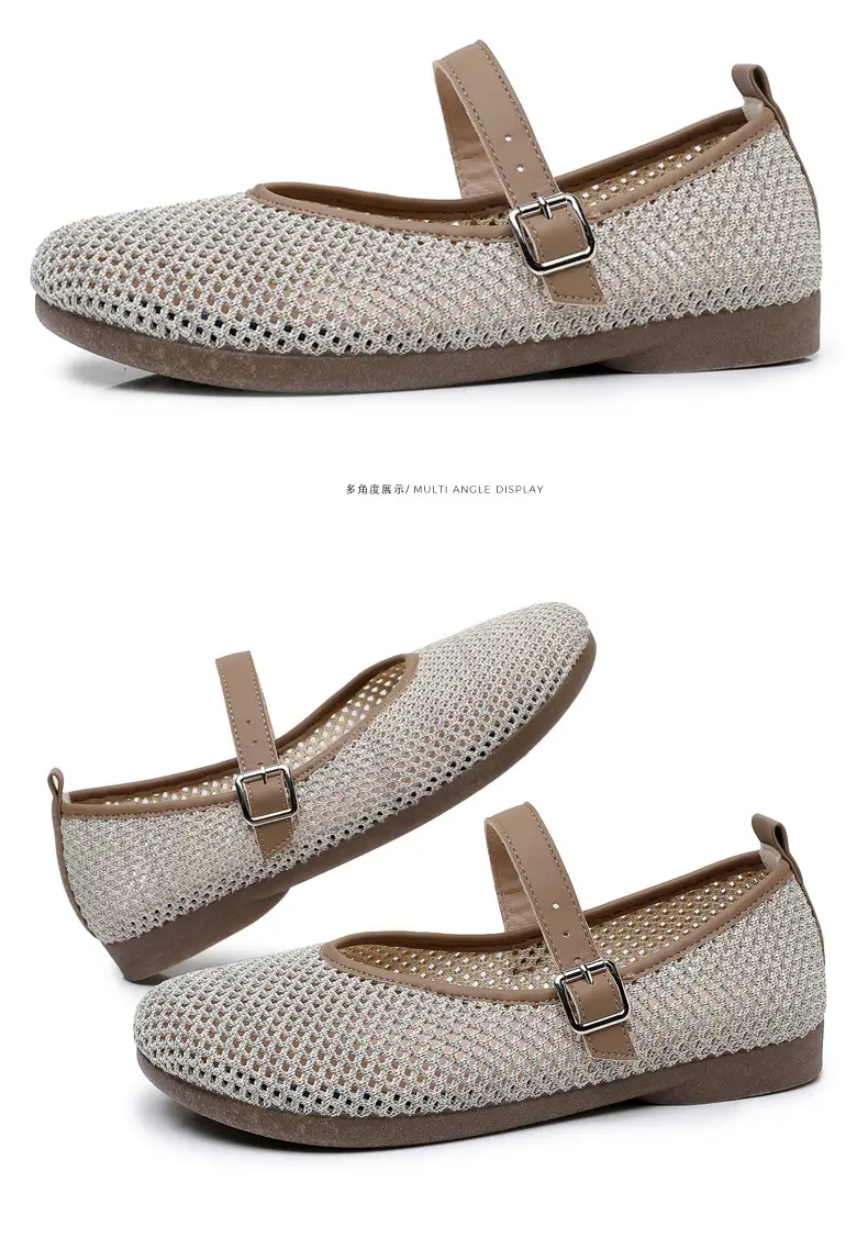 Women Fly Woven Mesh Mary Jane Shoes 2025 — feature 46