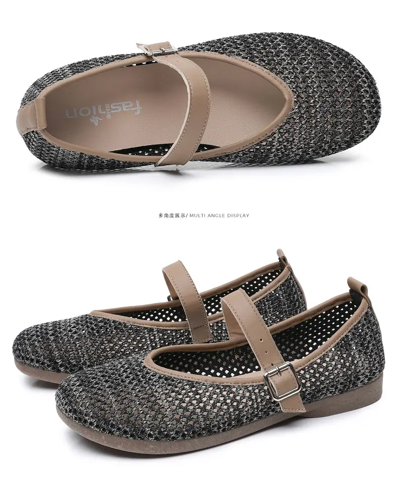 Women Fly Woven Mesh Mary Jane Shoes 2025 — feature 49