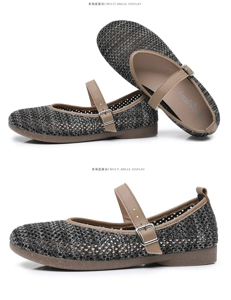 Women Fly Woven Mesh Mary Jane Shoes 2025 — feature 50