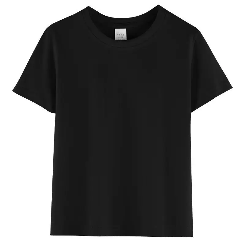 Boys Pure Cotton Yellow T-Shirt Round Neck Short Sleeve - Image 2