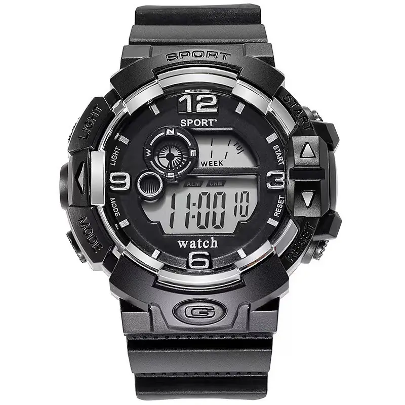 Pink Digital Electronic Watch for Girls & Boys — feature 3