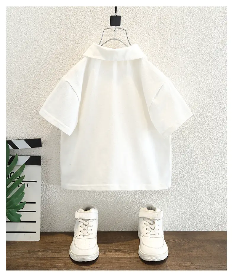 Children's Grey Polo Shirt Summer 2025 — feature 13