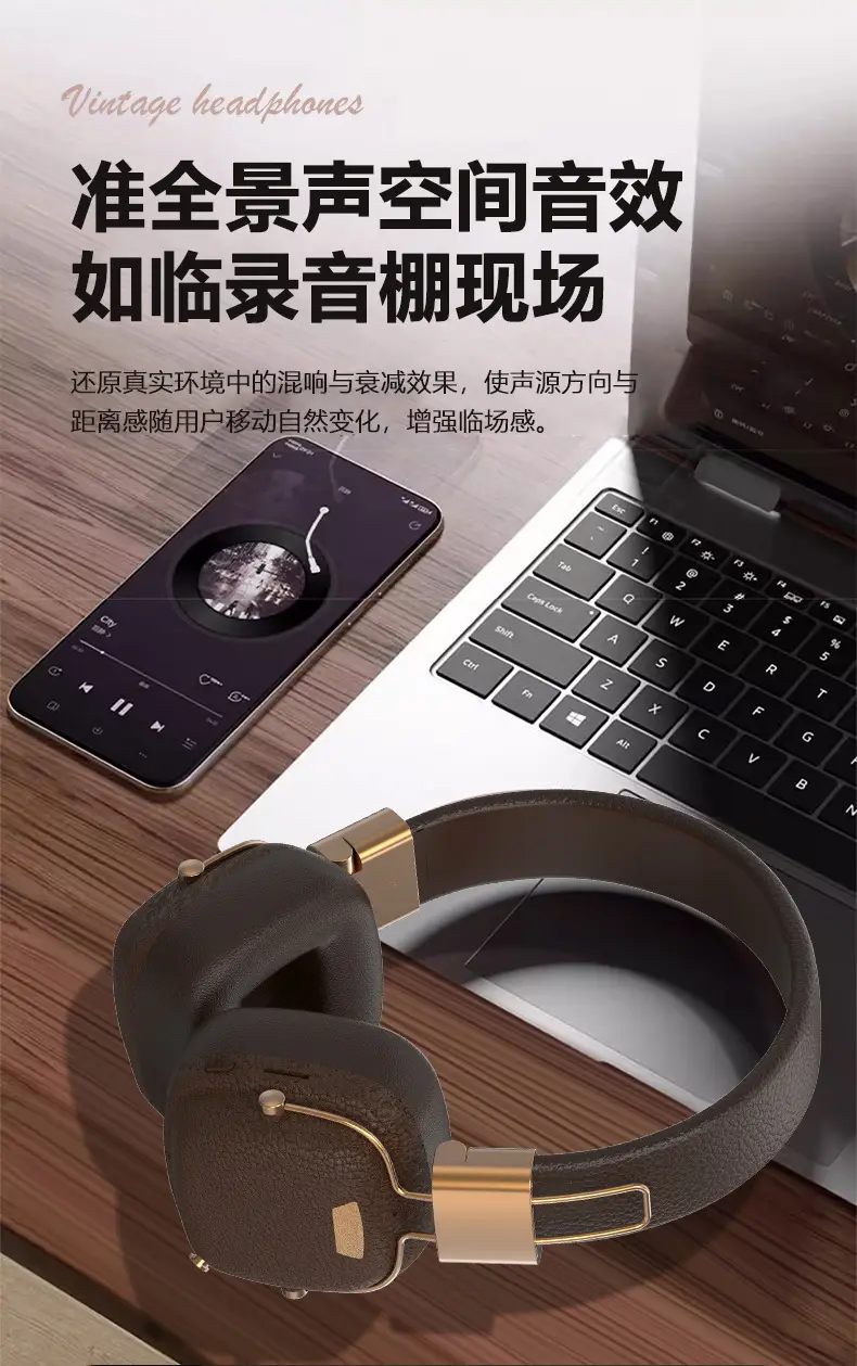 2026 Bluetooth 5.3 Over Ear Headphones with Heavy Bass — feature 9