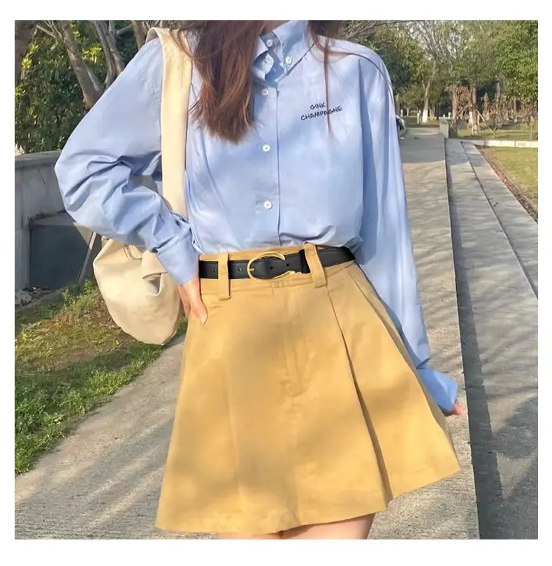 Black Genuine Leather Alloy Buckle Belt for Women — feature 8