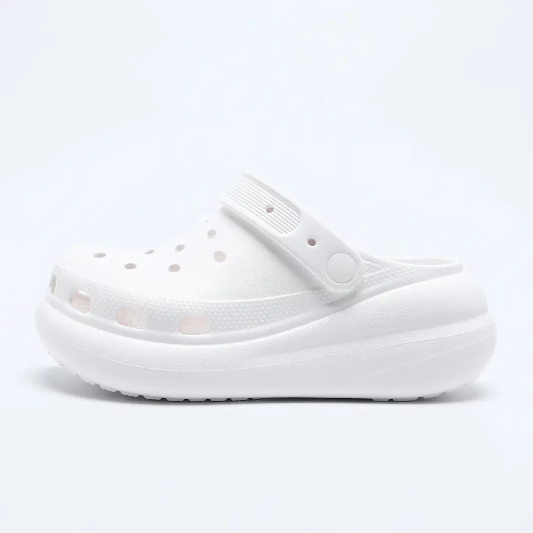 Puff Croc Shoes Women's Summer Non-Slip Thick-Soled Baotou Slippers Breathable Deodorant Eva Wear-Resistant Couple Beach Sandals - Image 4