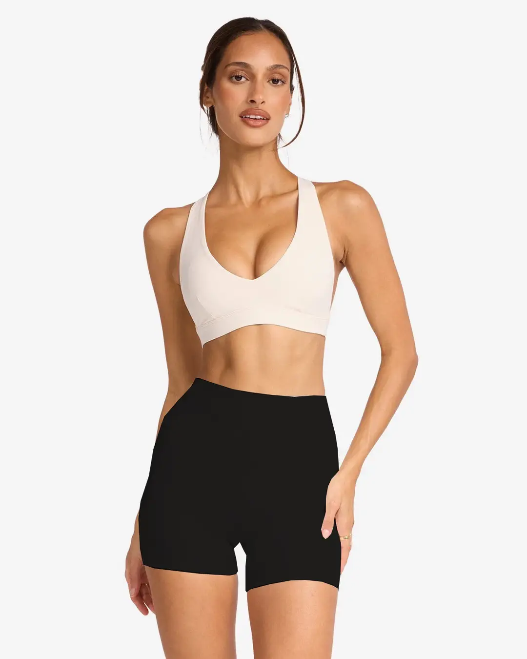 Foreign Trade Cross-Border Yoga Suit for Women with Chest Pads, Chest-Wrapped and Beautiful Back Bra, High-Waisted Quick-Drying Sports Fitness Training Pants — feature 16