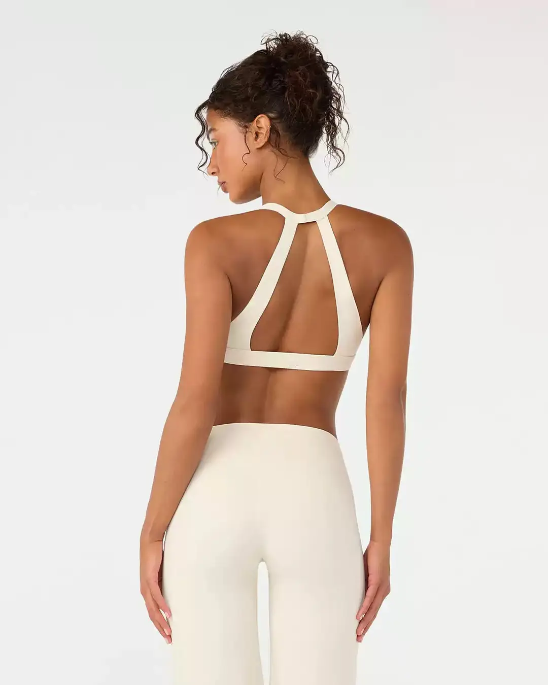 Foreign Trade Cross-Border Yoga Suit for Women with Chest Pads, Chest-Wrapped and Beautiful Back Bra, High-Waisted Quick-Drying Sports Fitness Training Pants — feature 20
