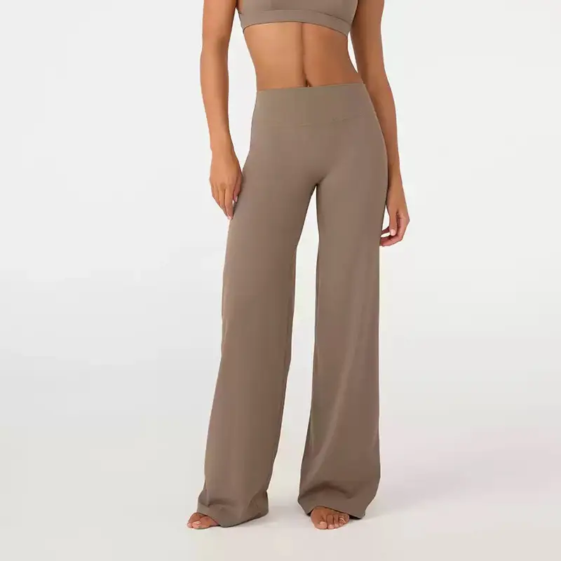 Foreign Trade Cross-Border Yoga Suit for Women with Chest Pads, Chest-Wrapped and Beautiful Back Bra, High-Waisted Quick-Drying Sports Fitness Training Pants — feature 33