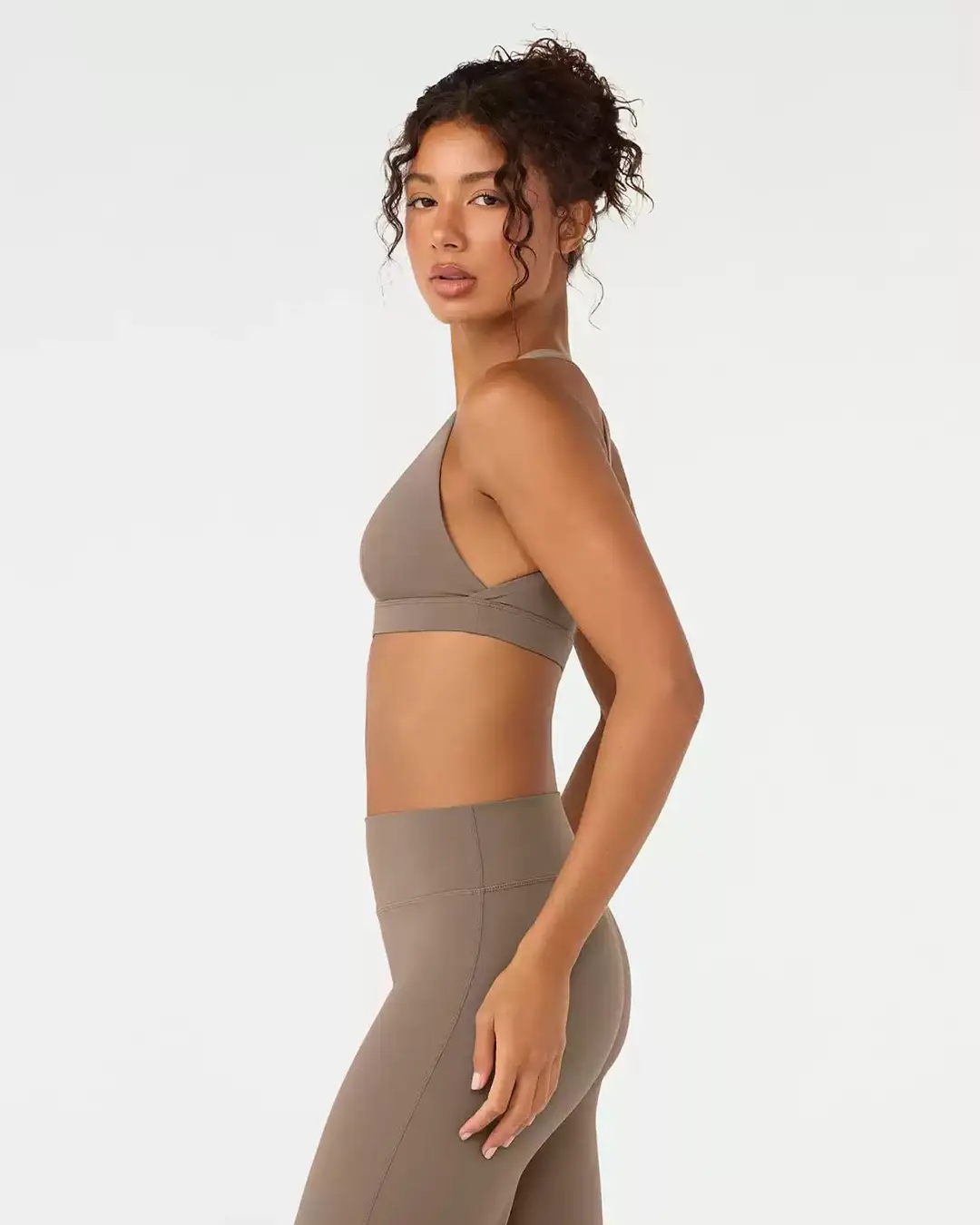 Foreign Trade Cross-Border Yoga Suit for Women with Chest Pads, Chest-Wrapped and Beautiful Back Bra, High-Waisted Quick-Drying Sports Fitness Training Pants — feature 36