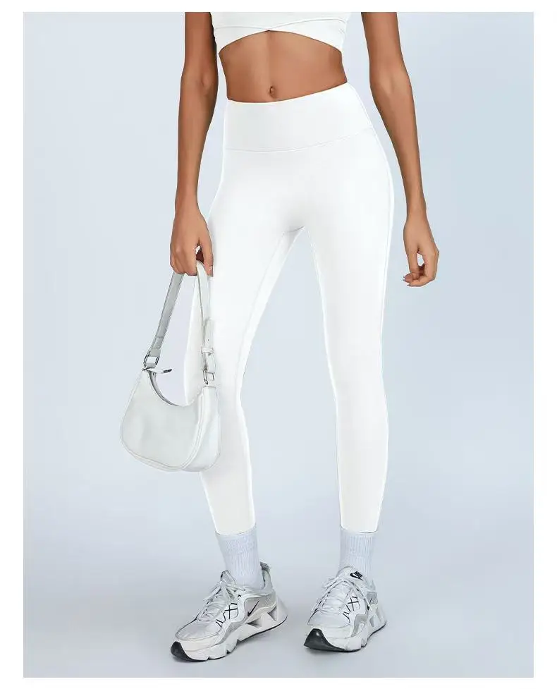 Foreign Trade Cross-Border Yoga Suit for Women with Chest Pads, Chest-Wrapped and Beautiful Back Bra, High-Waisted Quick-Drying Sports Fitness Training Pants