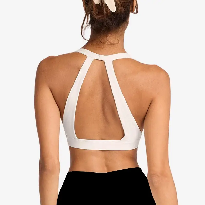 Foreign Trade Cross-Border Yoga Suit for Women with Chest Pads, Chest-Wrapped and Beautiful Back Bra, High-Waisted Quick-Drying Sports Fitness Training Pants