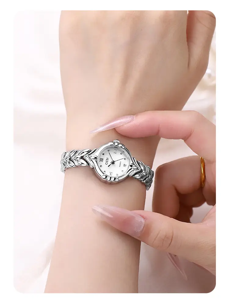 Gold Wheat Braided Watch for Women Luxury Quartz — feature 12