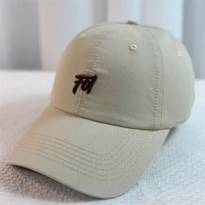 Japanese Style Pink Peaked Cap with Embroidery for Women