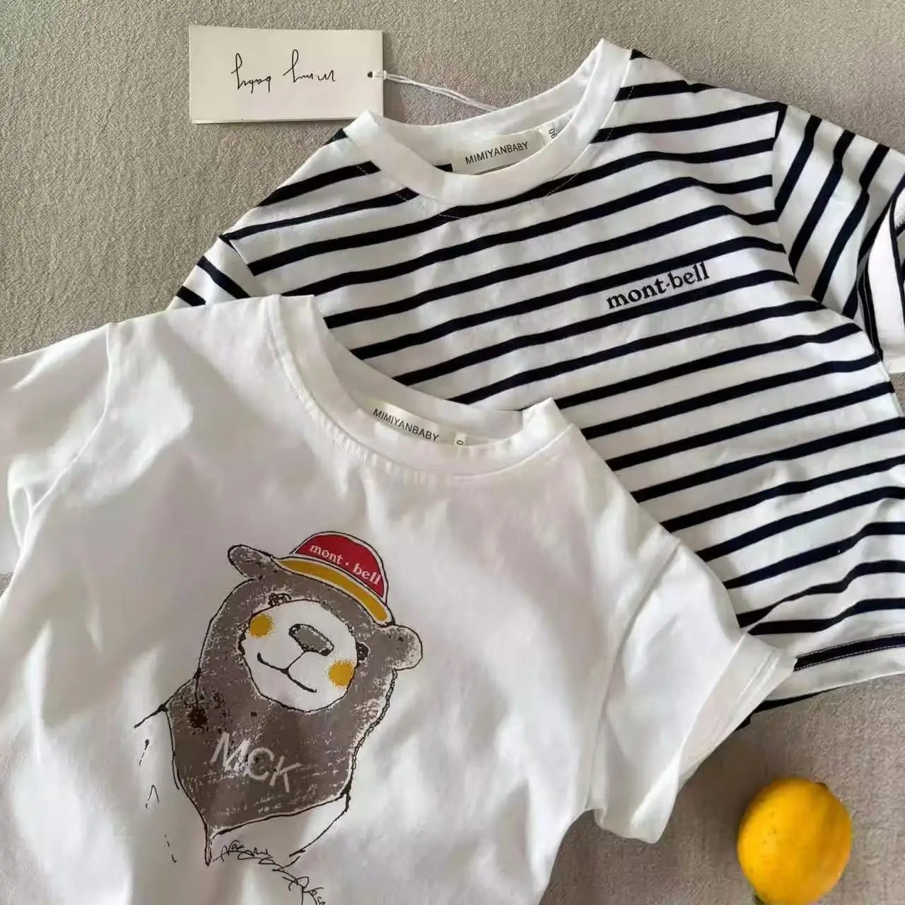 Children's Cartoon Printed T-Shirts Summer Wear — feature 2