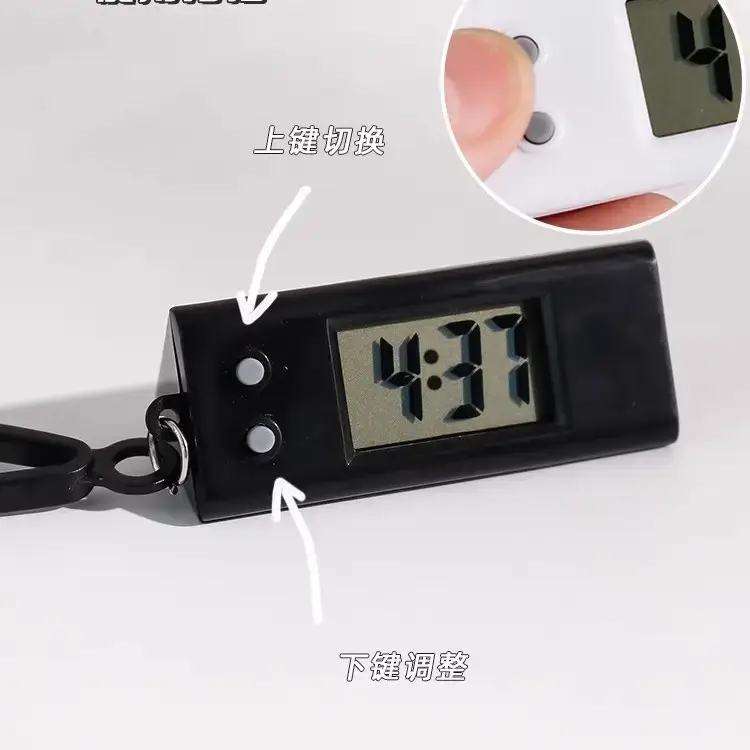 Portable Digital Silent Keychain Watch for Kids - Image 9