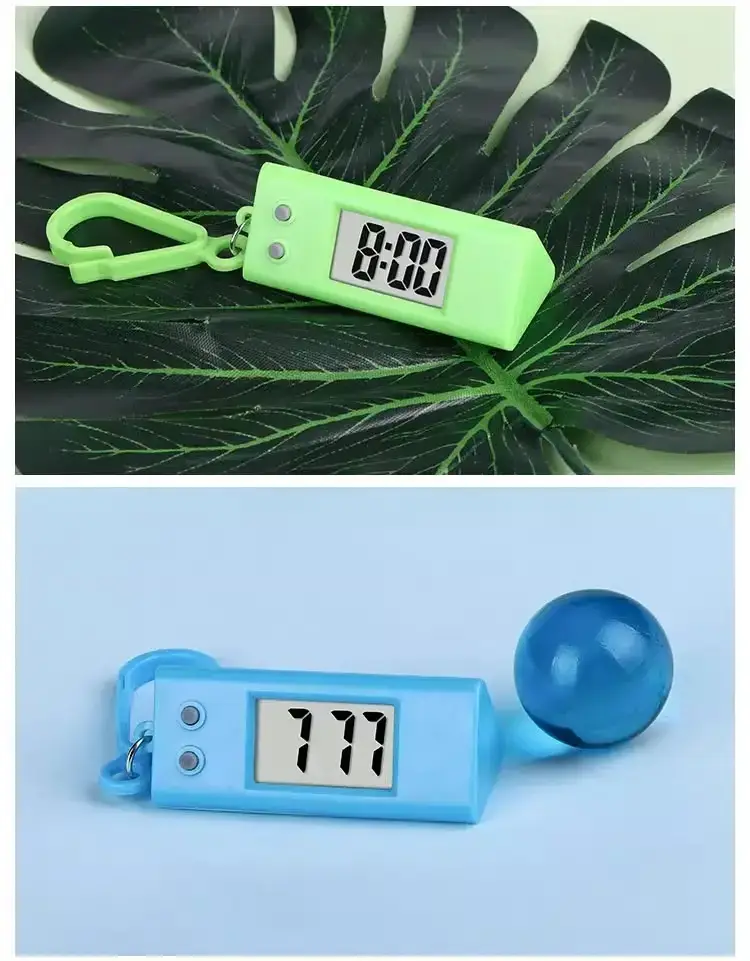 Portable Digital Silent Keychain Watch for Kids — feature 4