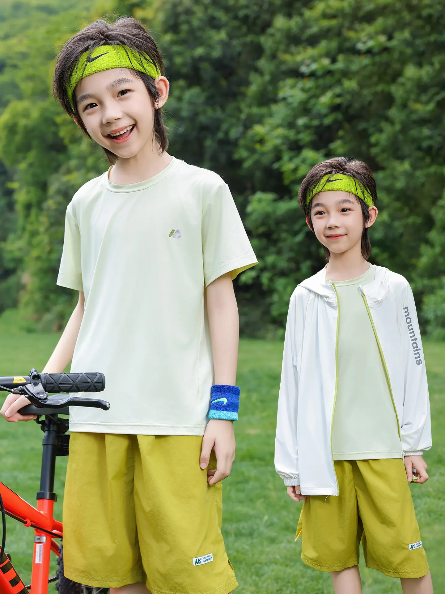 Kids Cool Summer Sports T-Shirt Medium Large - Image 4