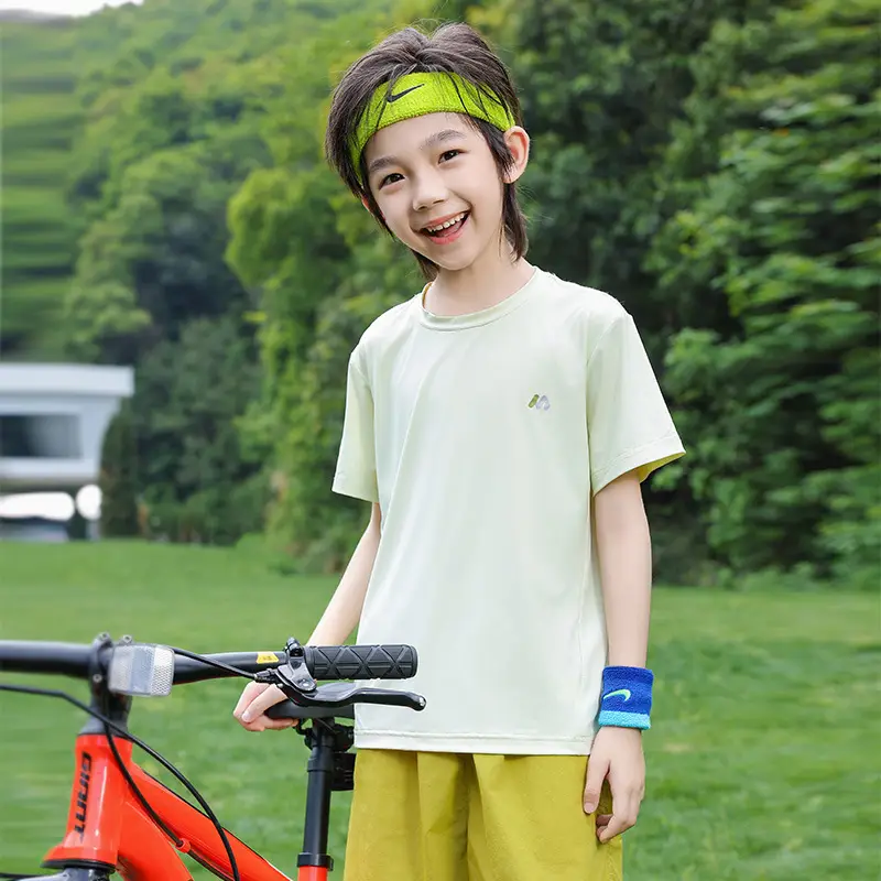 Kids Cool Summer Sports T-Shirt Medium Large - Image 2