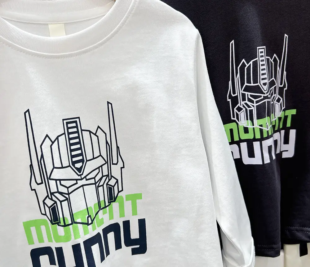 Autum Letter T-Shirt Boys Long Sleeve Cartoon Top — feature 4