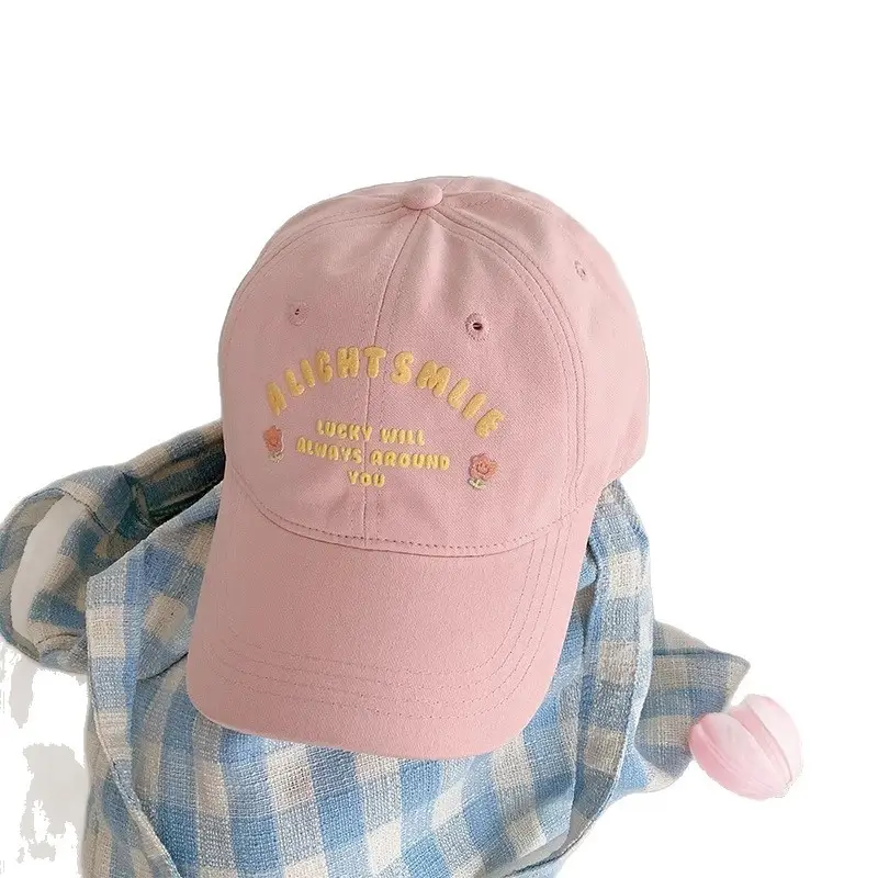 Floral Pink Baseball Cap for Women Spring Summer - Image 12