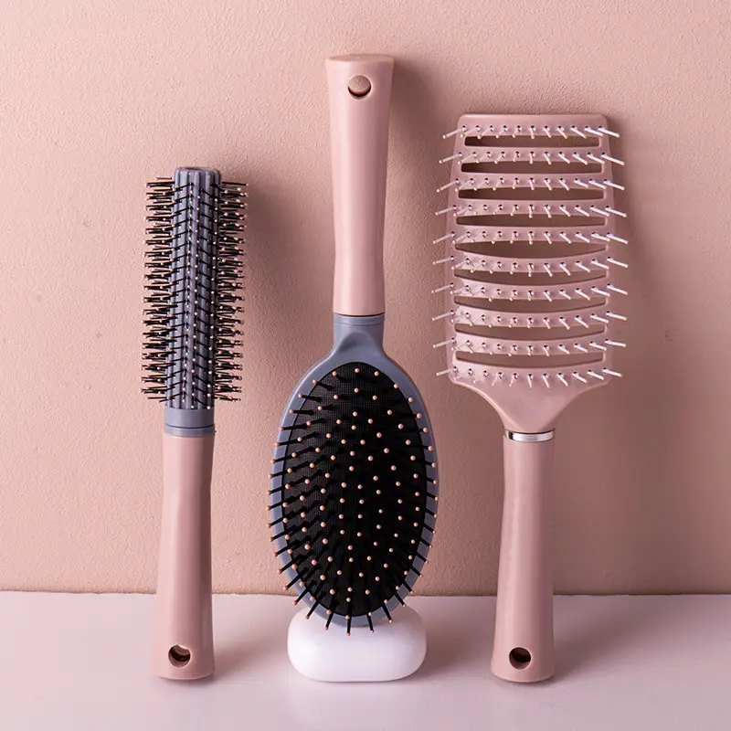 Factory Wholesale New Air Bag Rib Comb Air Cushion Massage Large Board Comb Rib Curly Hair Comb Anti-Static Large Curved Comb