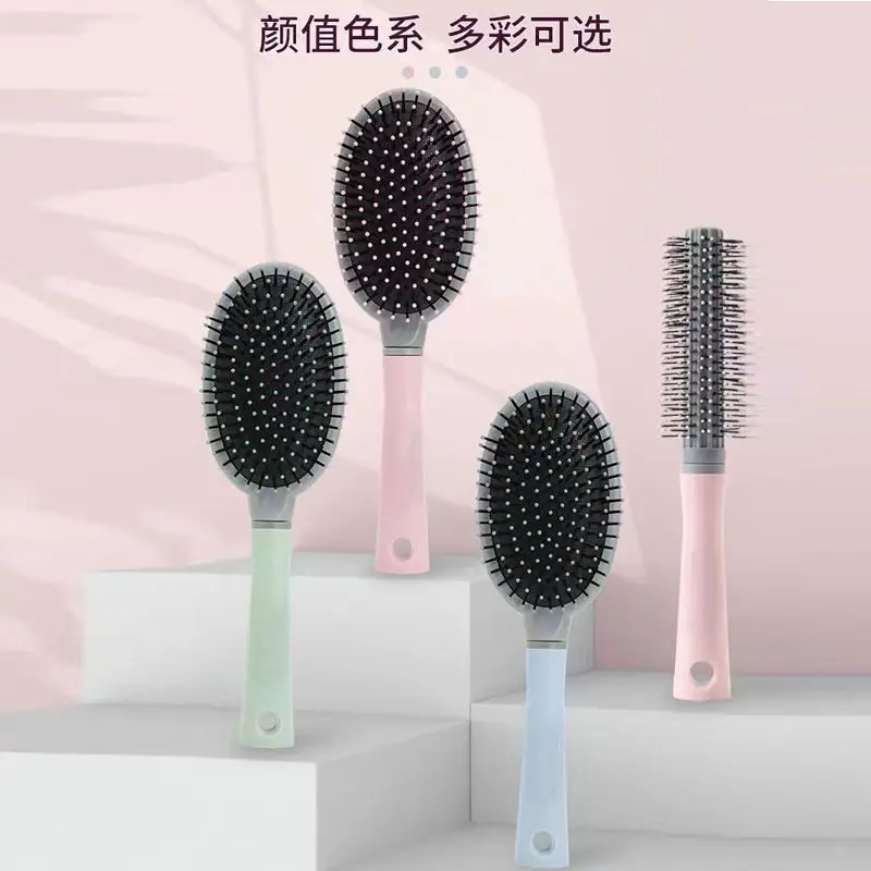 Factory Wholesale New Air Bag Rib Comb Air Cushion Massage Large Board Comb Rib Curly Hair Comb Anti-Static Large Curved Comb
