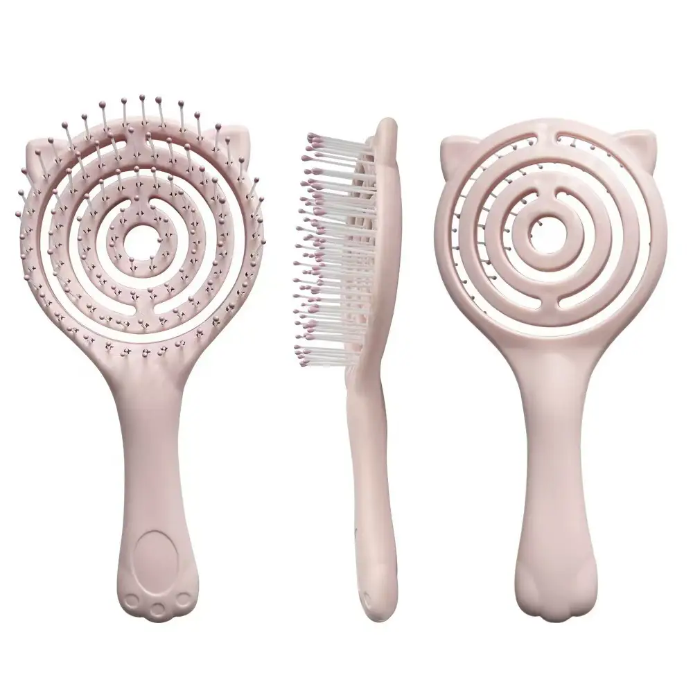 Factory Wholesale New Air Bag Rib Comb Air Cushion Massage Large Board Comb Rib Curly Hair Comb Anti-Static Large Curved Comb