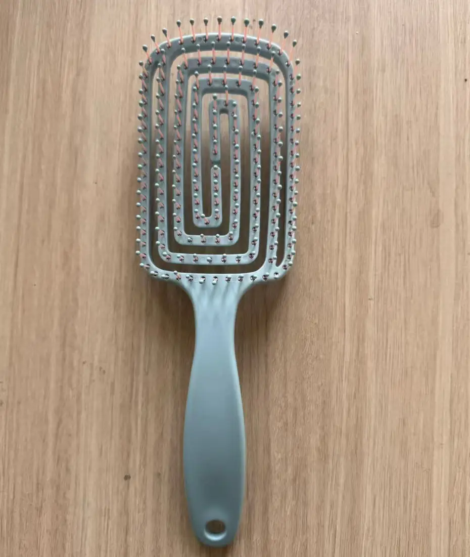 Factory Wholesale New Air Bag Rib Comb Air Cushion Massage Large Board Comb Rib Curly Hair Comb Anti-Static Large Curved Comb