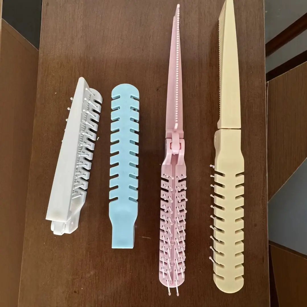 Factory Wholesale New Air Bag Rib Comb Air Cushion Massage Large Board Comb Rib Curly Hair Comb Anti-Static Large Curved Comb