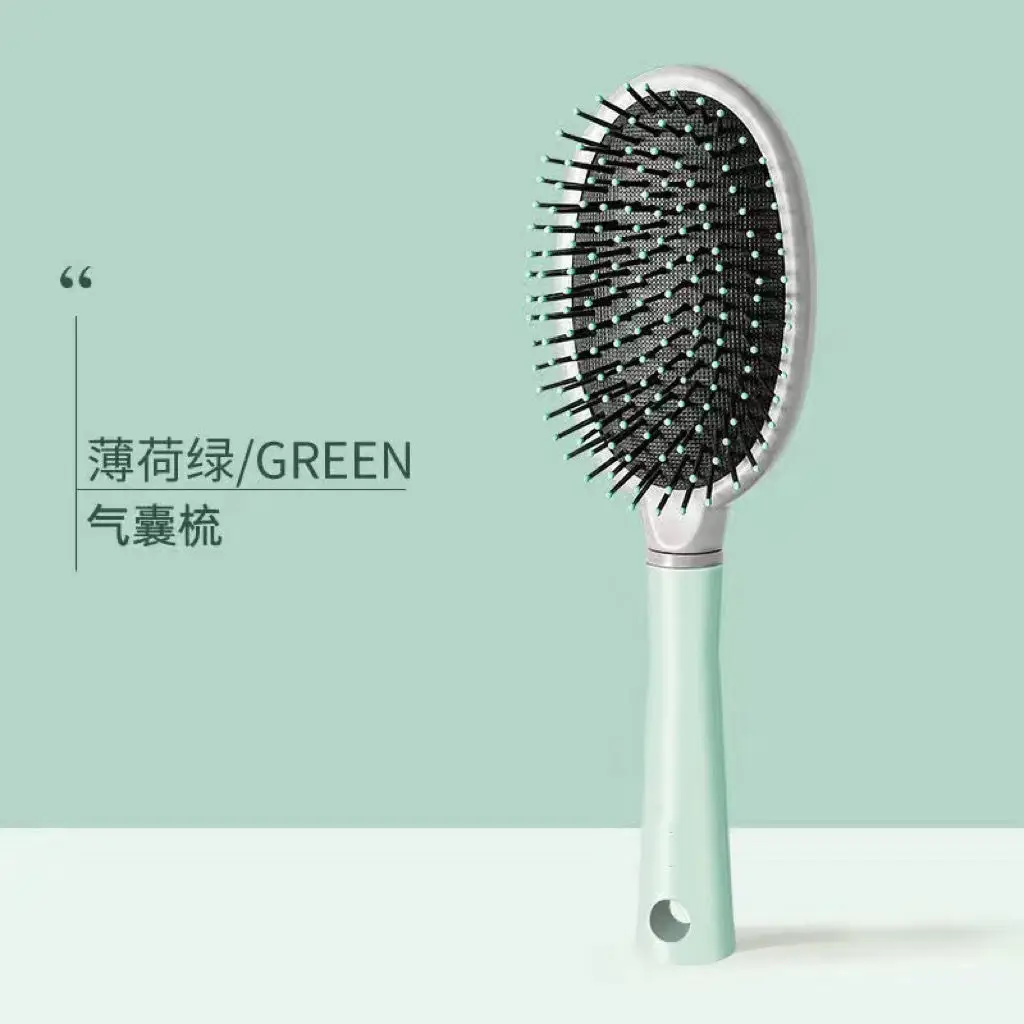 Factory Wholesale New Air Bag Rib Comb Air Cushion Massage Large Board Comb Rib Curly Hair Comb Anti-Static Large Curved Comb