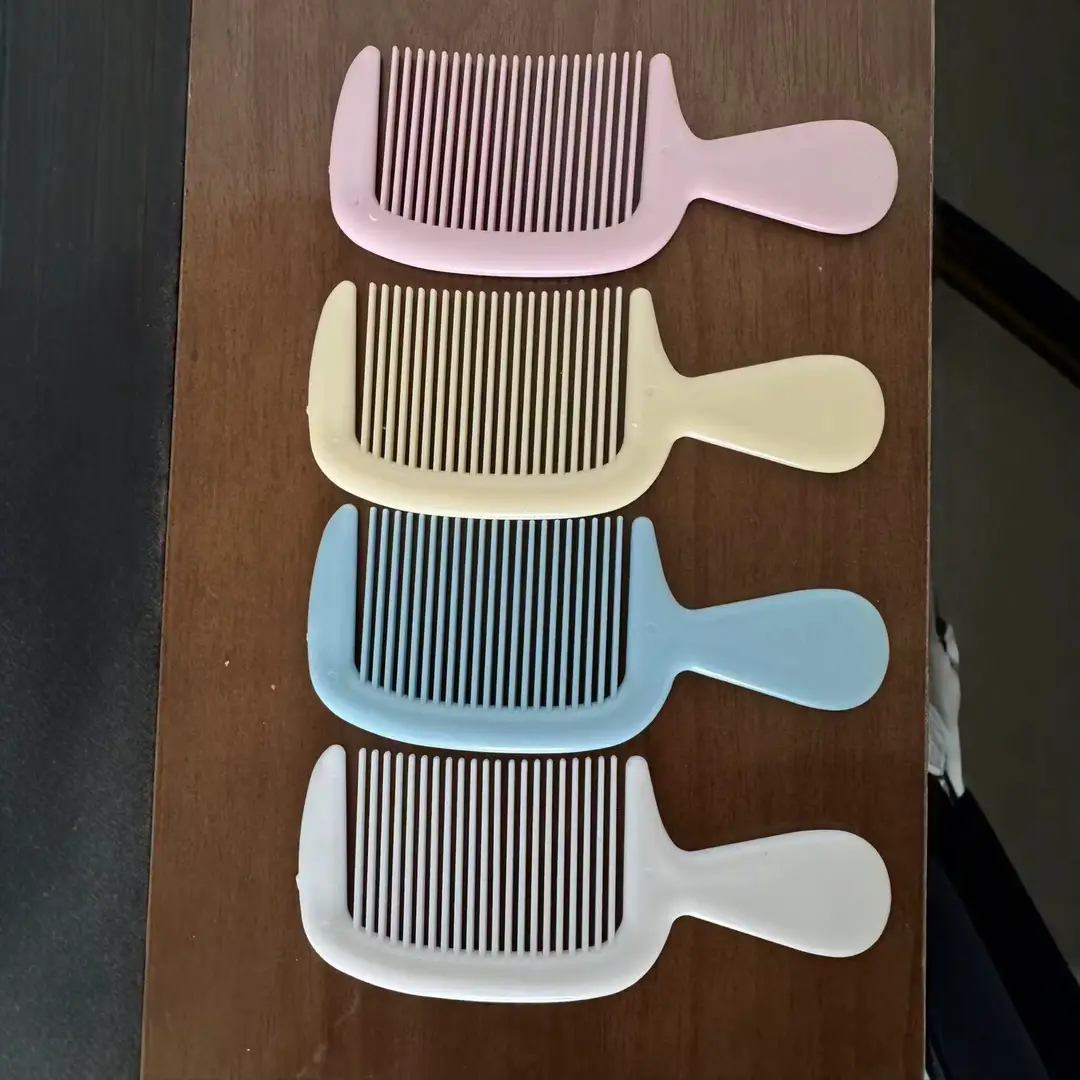Factory Wholesale New Air Bag Rib Comb Air Cushion Massage Large Board Comb Rib Curly Hair Comb Anti-Static Large Curved Comb