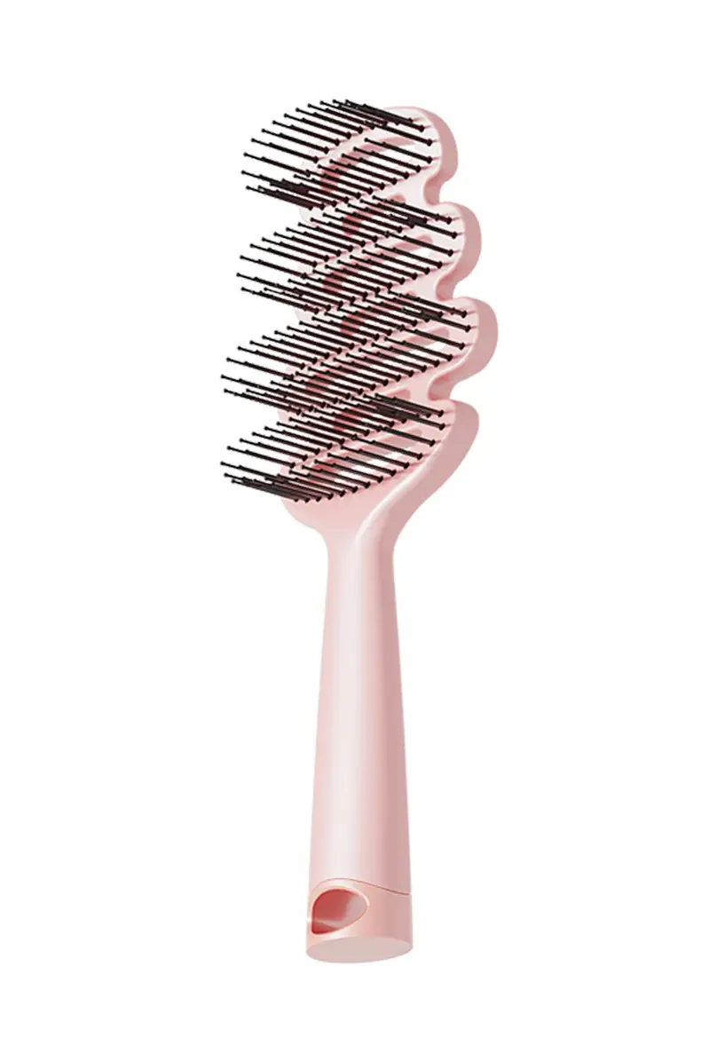 Factory Wholesale New Air Bag Rib Comb Air Cushion Massage Large Board Comb Rib Curly Hair Comb Anti-Static Large Curved Comb