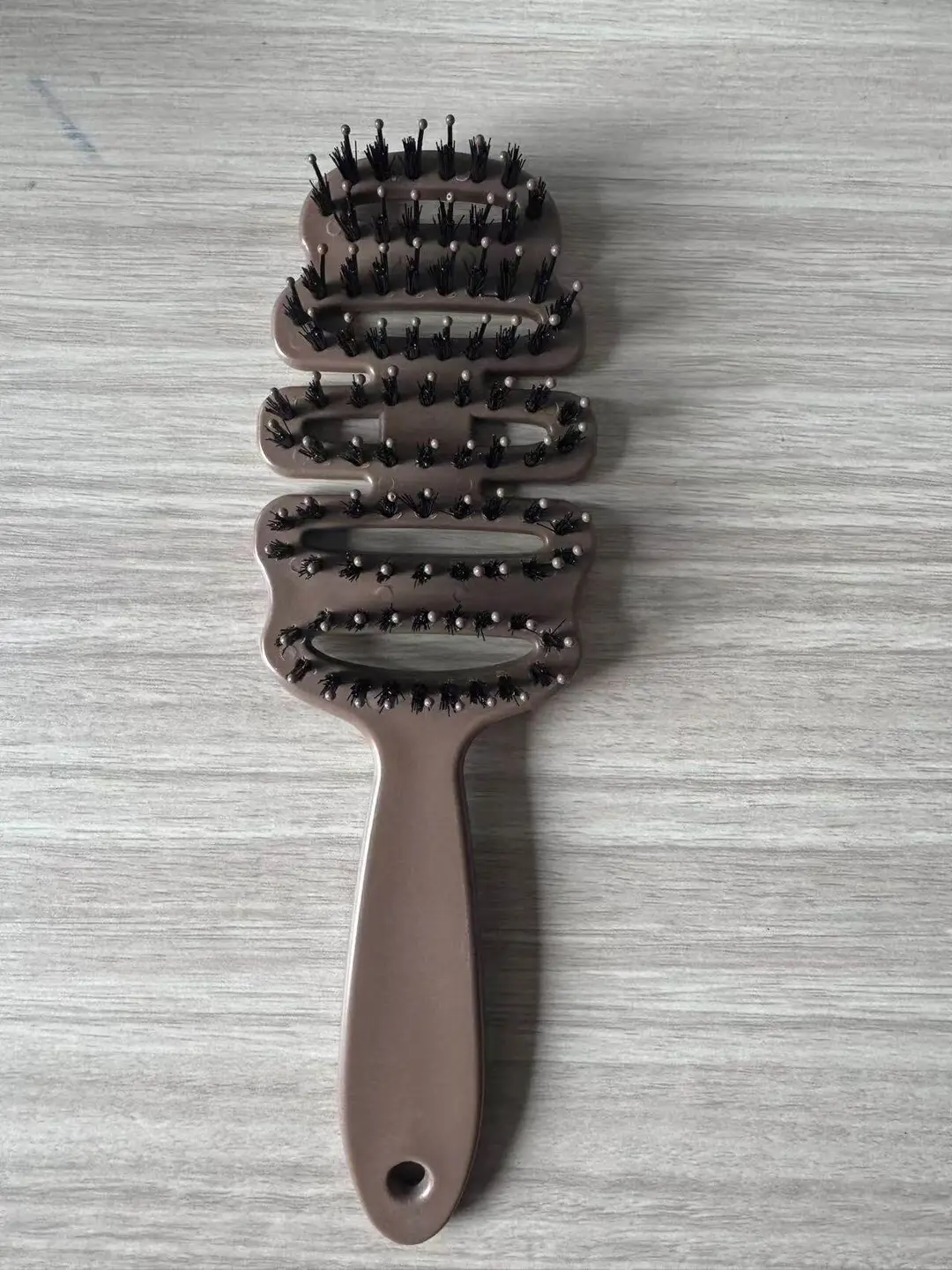 Factory Wholesale New Air Bag Rib Comb Air Cushion Massage Large Board Comb Rib Curly Hair Comb Anti-Static Large Curved Comb