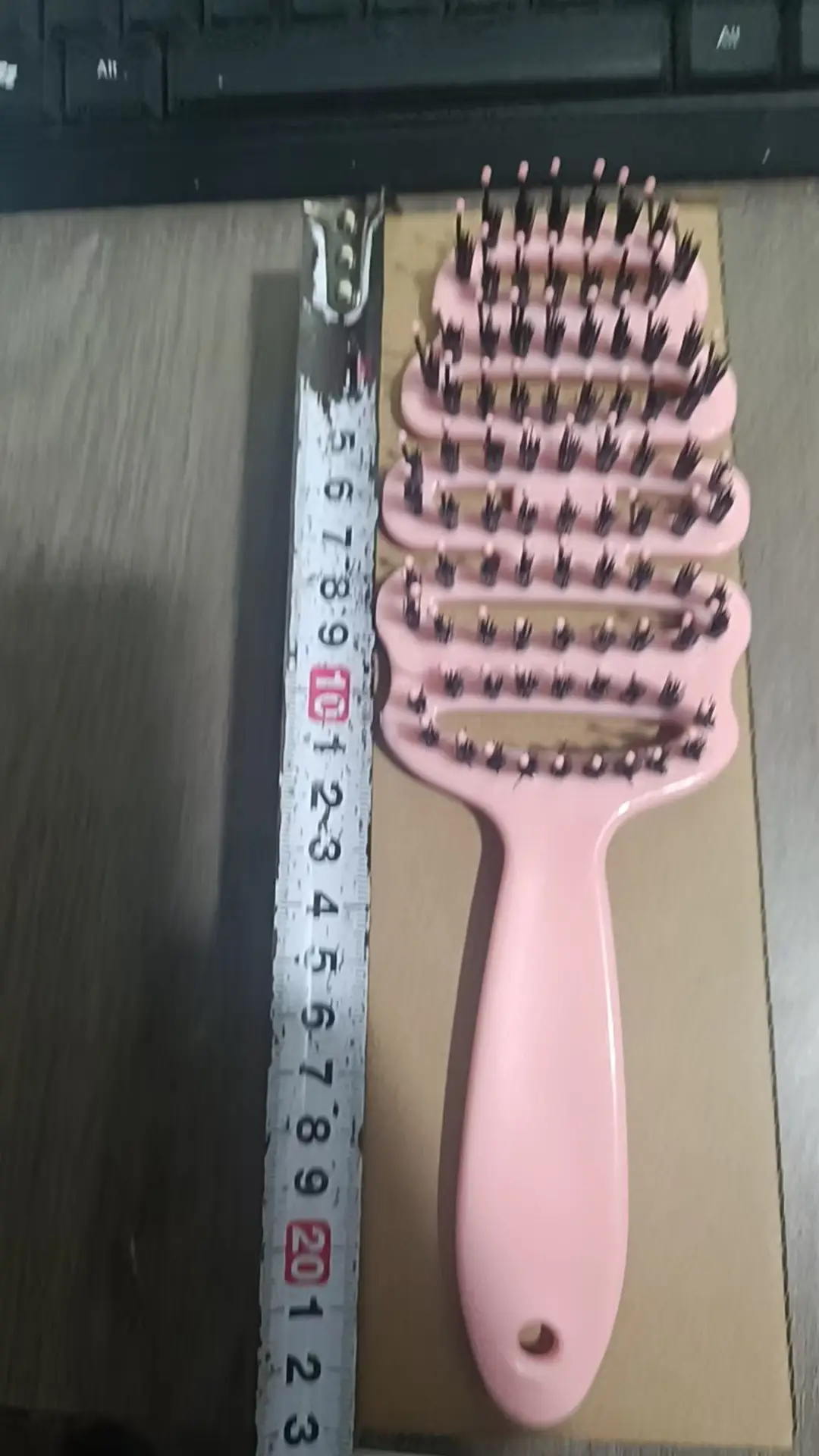 Factory Wholesale New Air Bag Rib Comb Air Cushion Massage Large Board Comb Rib Curly Hair Comb Anti-Static Large Curved Comb