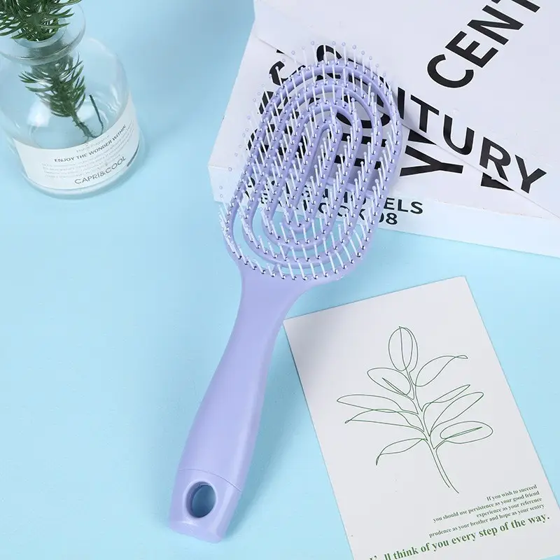 Factory Wholesale New Air Bag Rib Comb Air Cushion Massage Large Board Comb Rib Curly Hair Comb Anti-Static Large Curved Comb