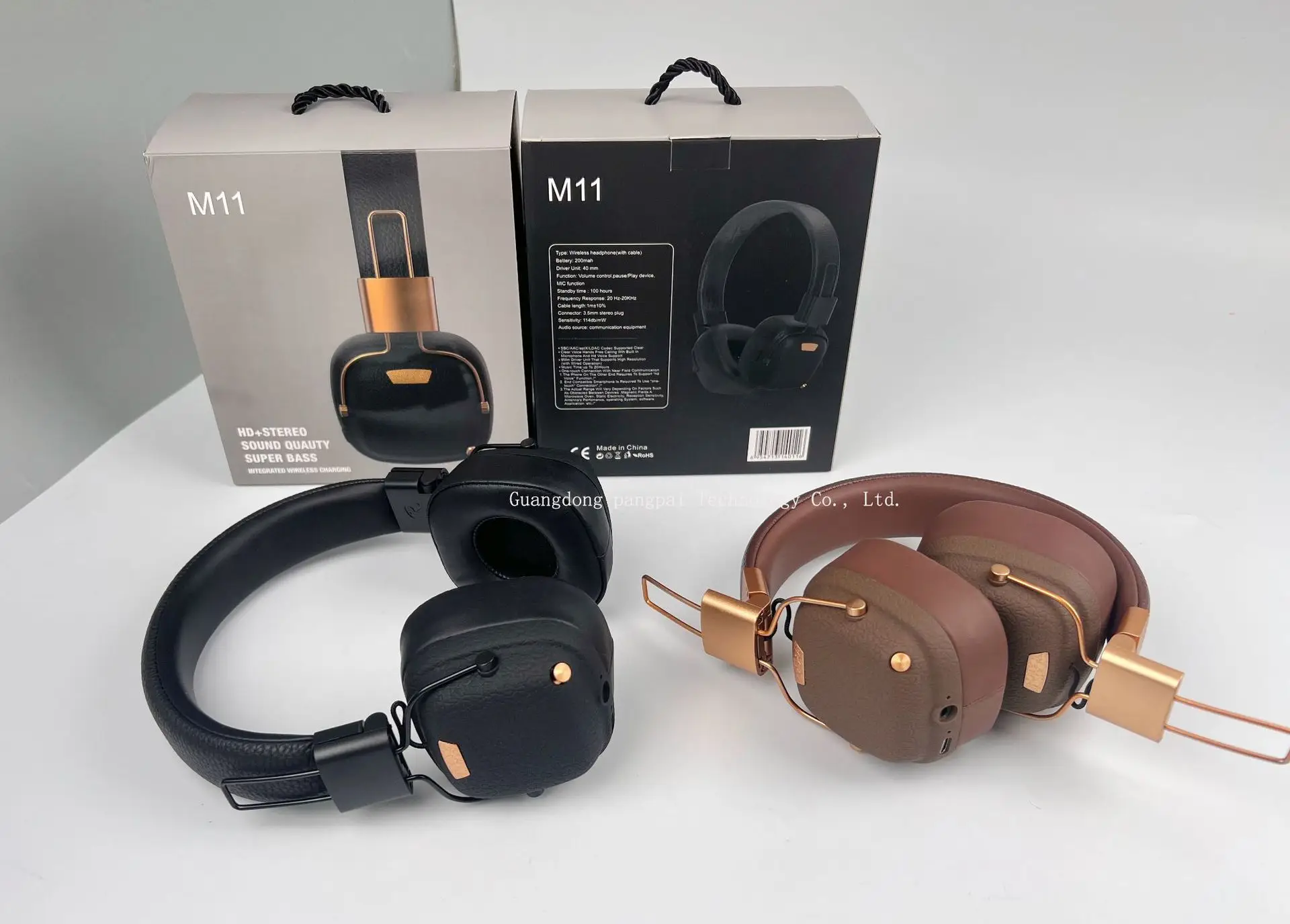 2025 New M11 Retro Bluetooth Headset Multi-Equivalent Wireless Music Fashion Wear β feature 3