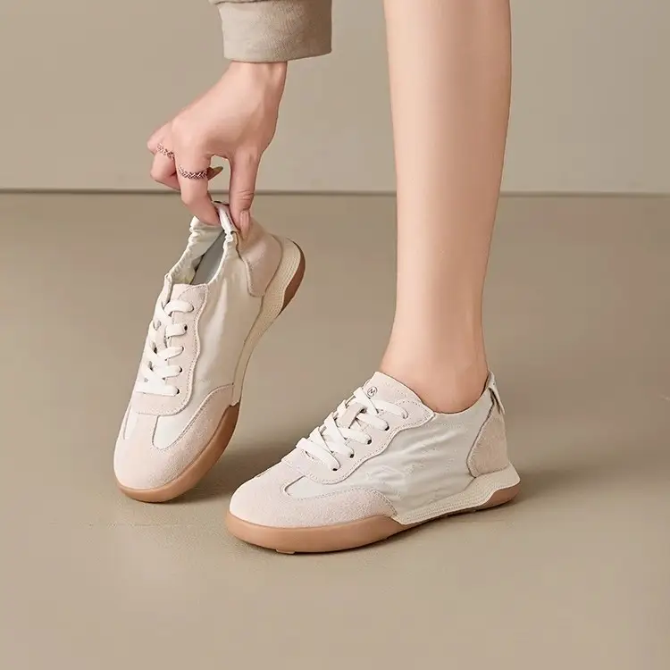 Women's Yellow Ballet Sneakers 2025 Spring Summer - Image 6