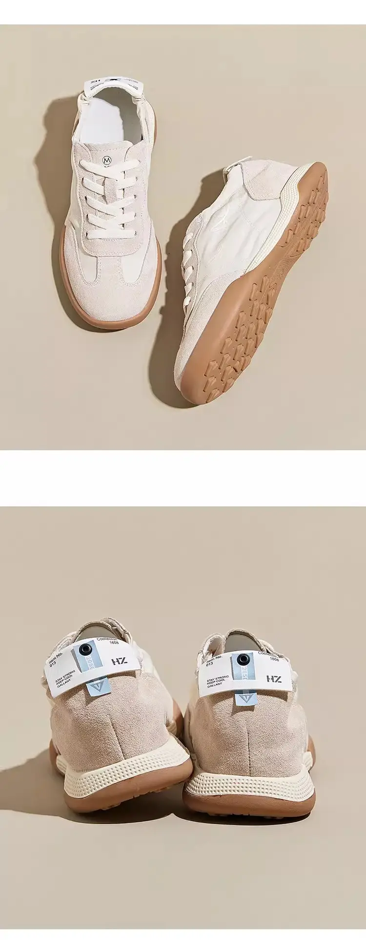 Women's Yellow Ballet Sneakers 2025 Spring Summer — feature 11