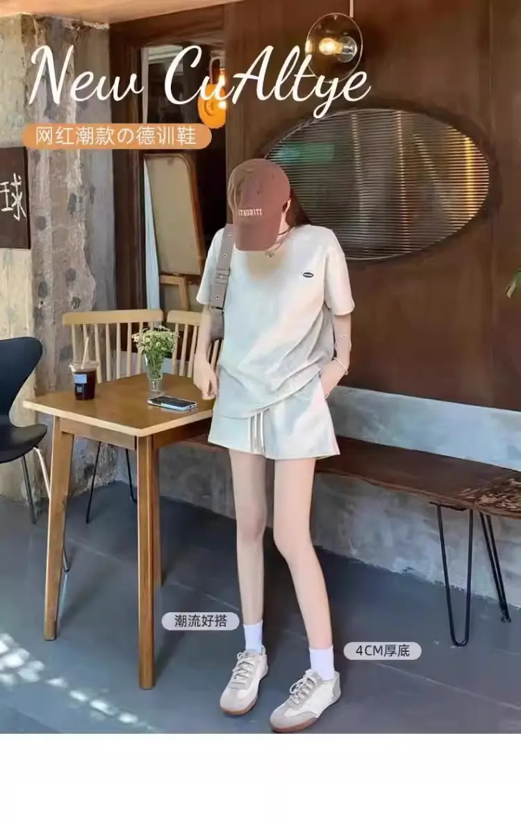 Women's Yellow Ballet Sneakers 2025 Spring Summer — feature 2