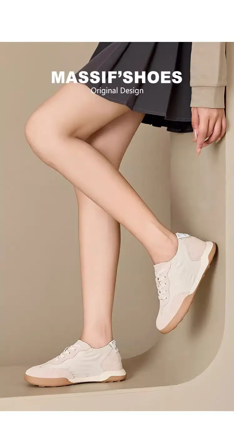 Women's Yellow Ballet Sneakers 2025 Spring Summer — feature 3