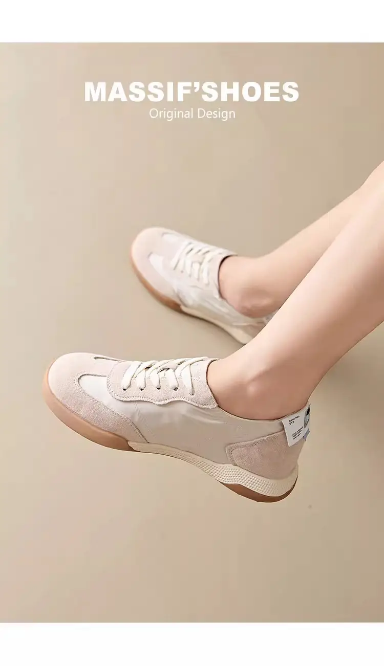 Women's Yellow Ballet Sneakers 2025 Spring Summer — feature 5